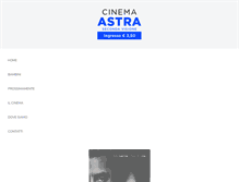 Tablet Screenshot of cinemastra.it